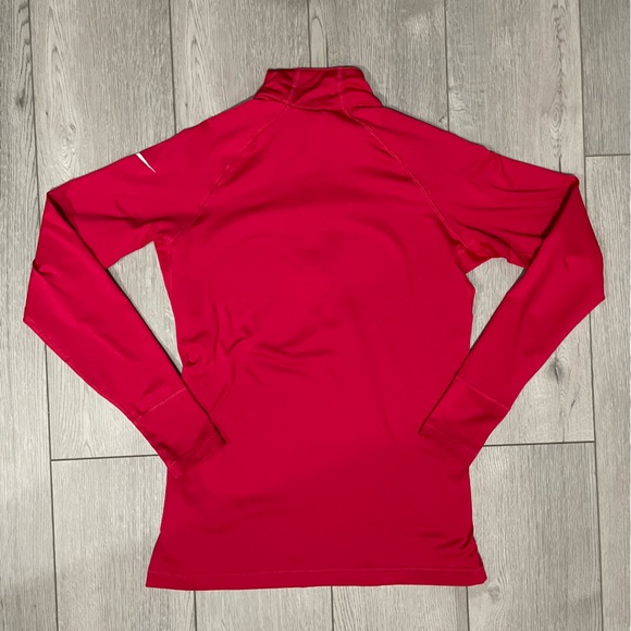 Nike Pro Red Long Sleeve Shirt - Picture 6 of 6
